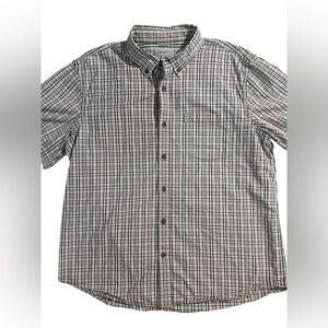 Carhartt Men's Plaid Button Down Relaxed Fit Shirt
